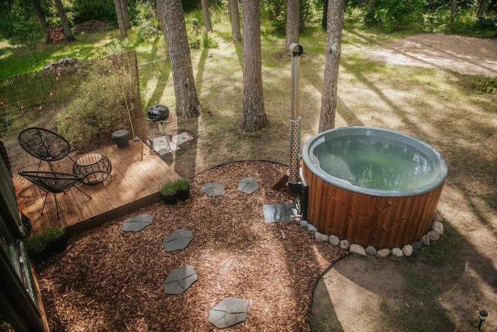 Hot Tub In The Woods
